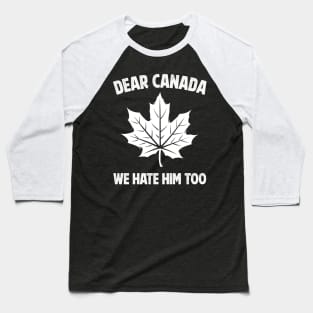 Anti-trump Baseball T-Shirt